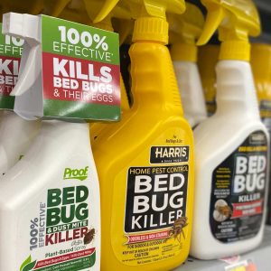 Can You Self Treat for Bed Bugs? This a sample of OTC bed bug sprays that claim to do the job. They may work temporarily, but it is not a bed bug eradication tactic