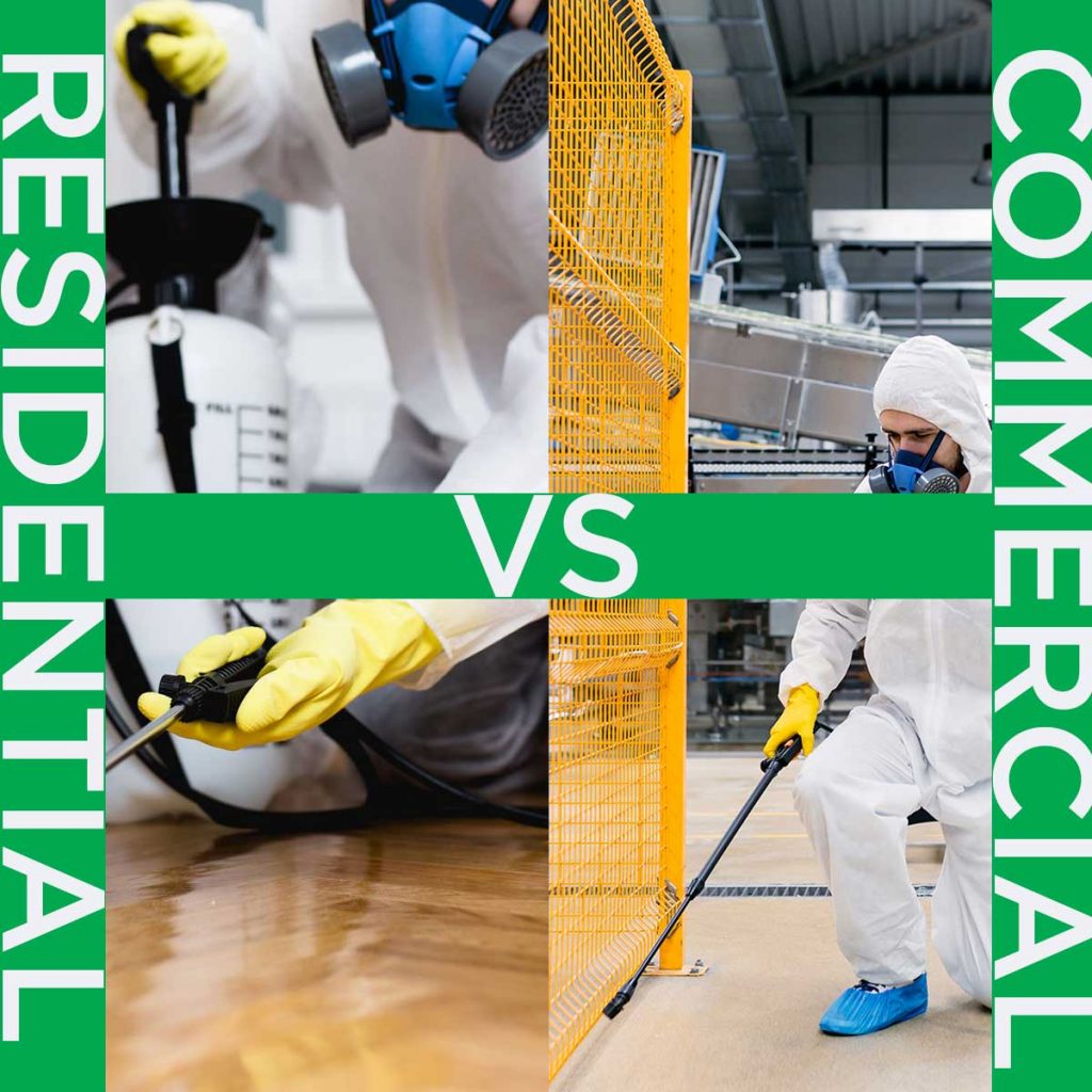Residential Vs. Commercial Pest Control: What to Expect?