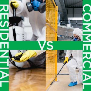 Residential Vs. Commercial Pest Control: What to Expect?